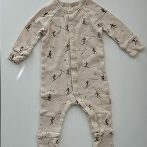 Rylee + Cru Ski Print Footless One Piece